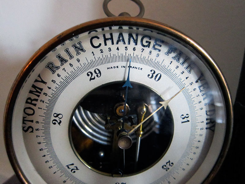 Our old barometer, © 2013 Celia Her City