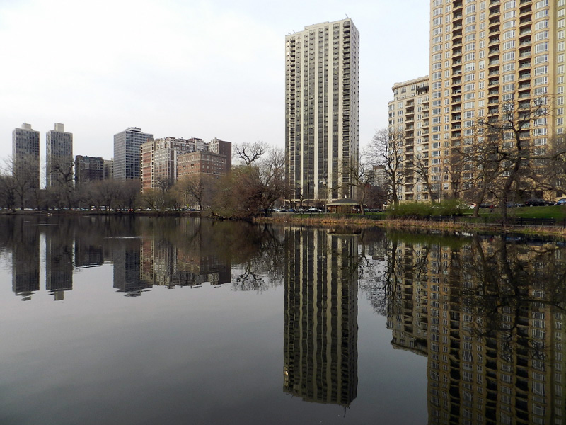 On the pond (North Pond, Chicago), © 2013 Celia Her City