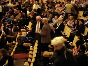 The crowd at the CCPA concert, Auditorium Theatre, Chicago, © 2013 Celia Her City