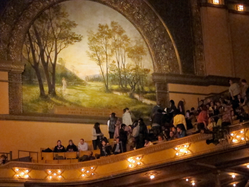 A mural inside Chicago's Auditorium Theater, © 2013 Celia Her City