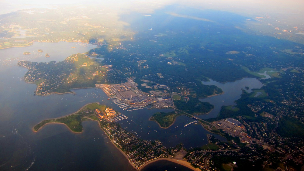 Aerial bays (Boston), © 2013 Celia Her City