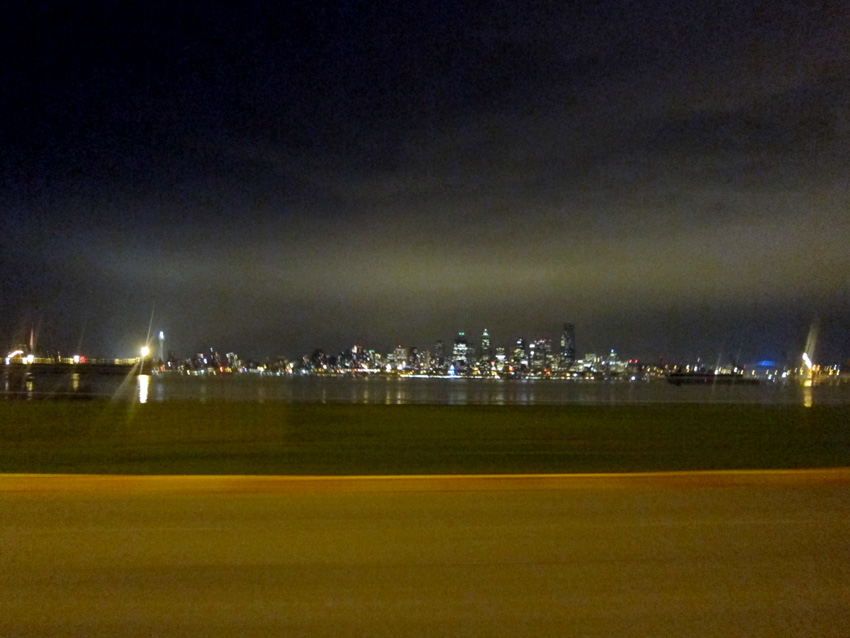 Seattle at night, © 2013 Celia Her City