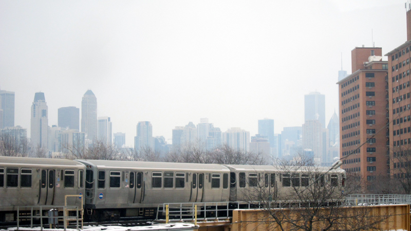 Winter morning (Chicago), © 2014 Celia Her City. 