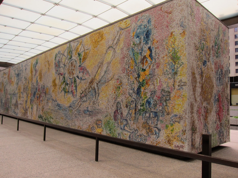 Chagall's monumental 'Four Seasons'